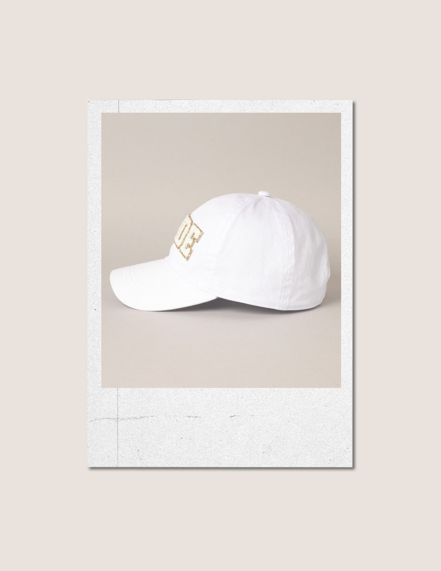 Chenille Bride Baseball Cap