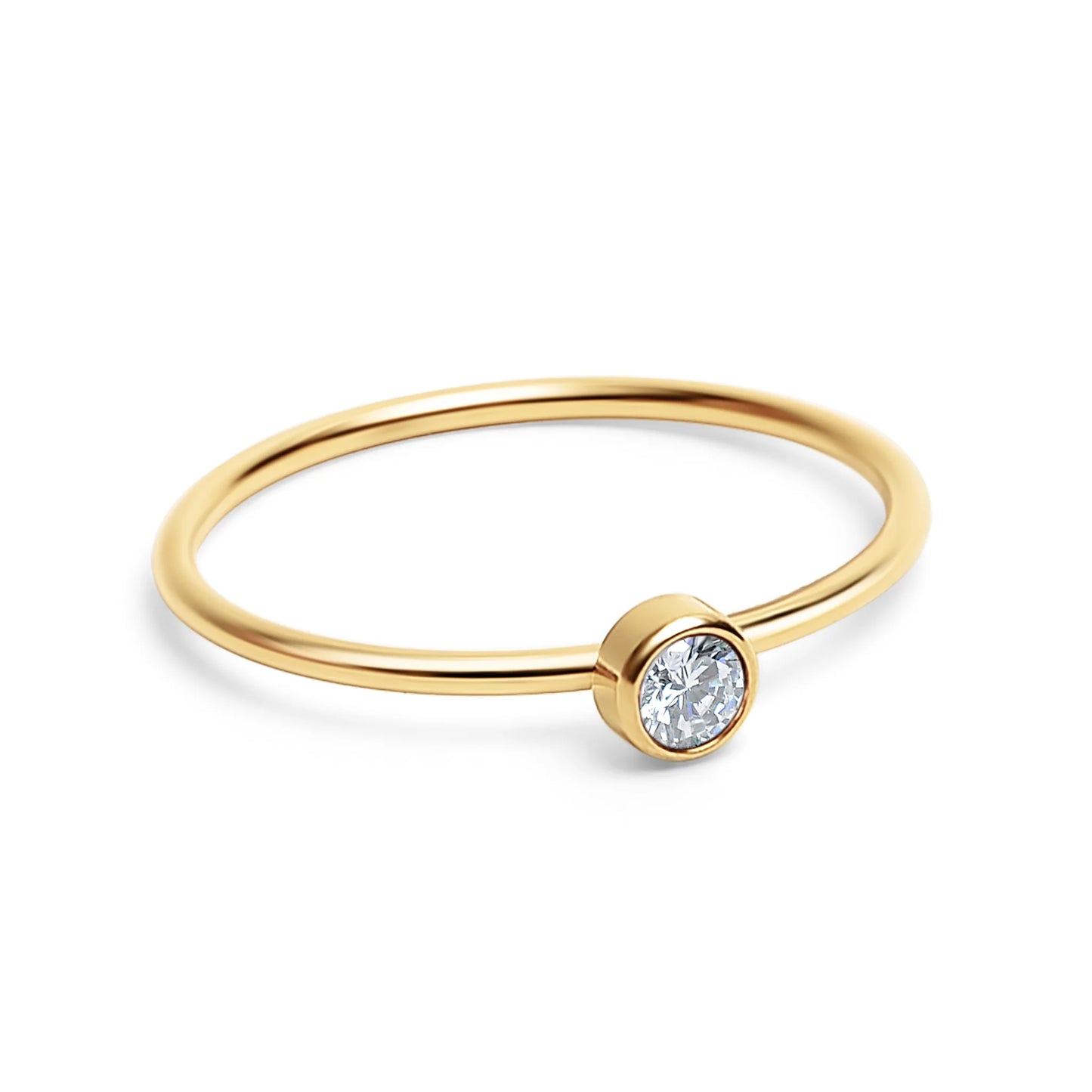 Gemstone Stacking Ring