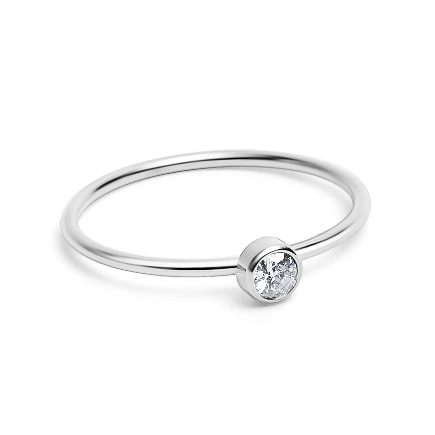 Gemstone Stacking Ring