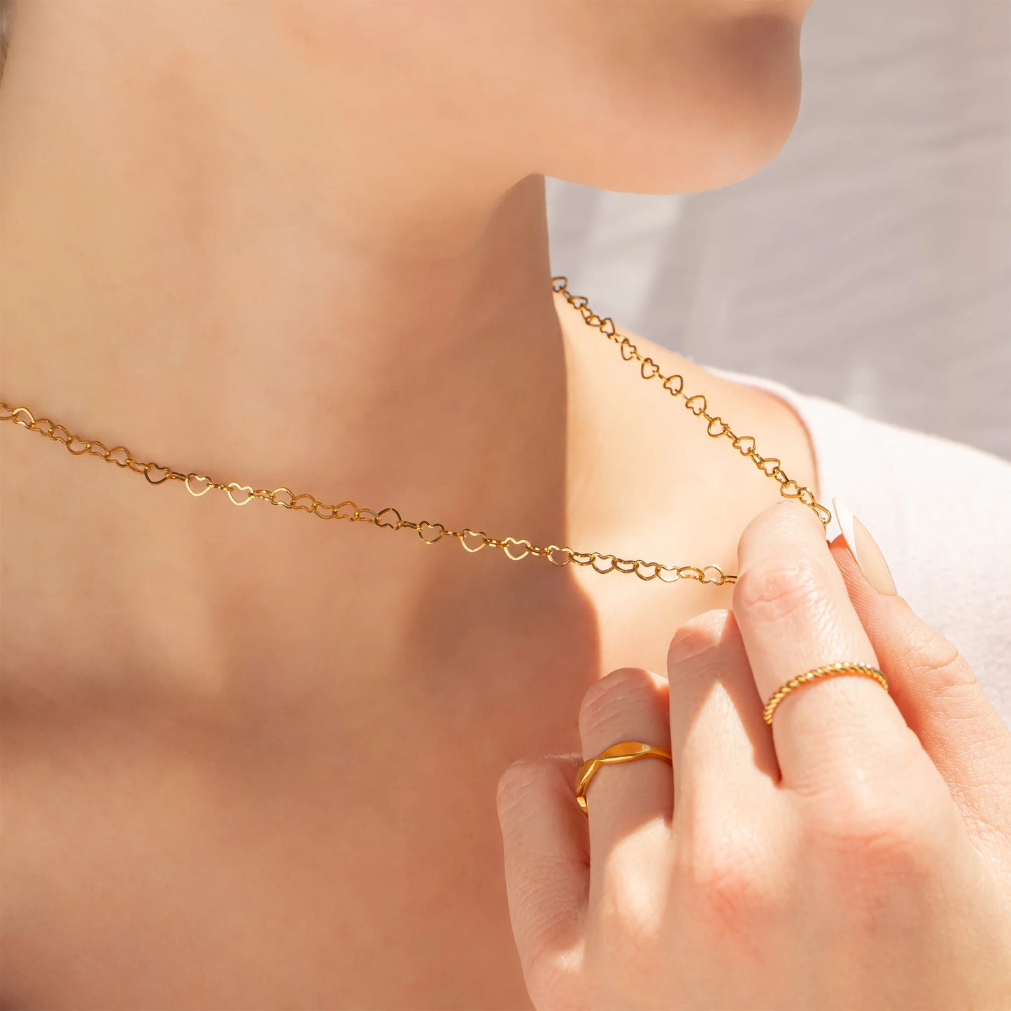 Braided Twisted Rope Ring