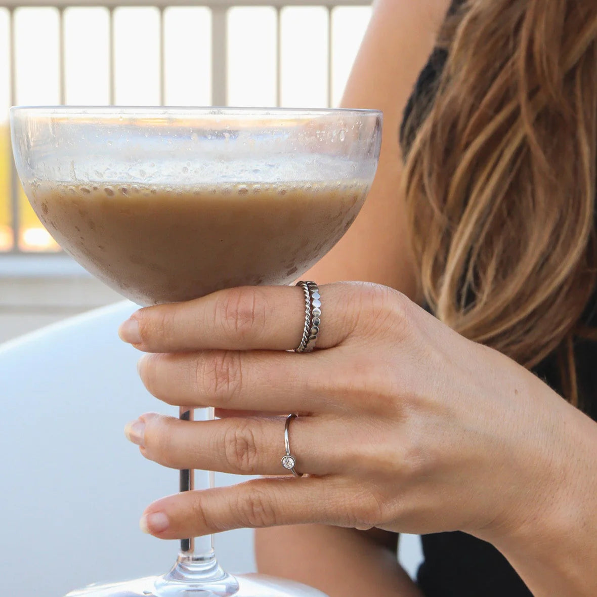 Braided Twisted Rope Ring