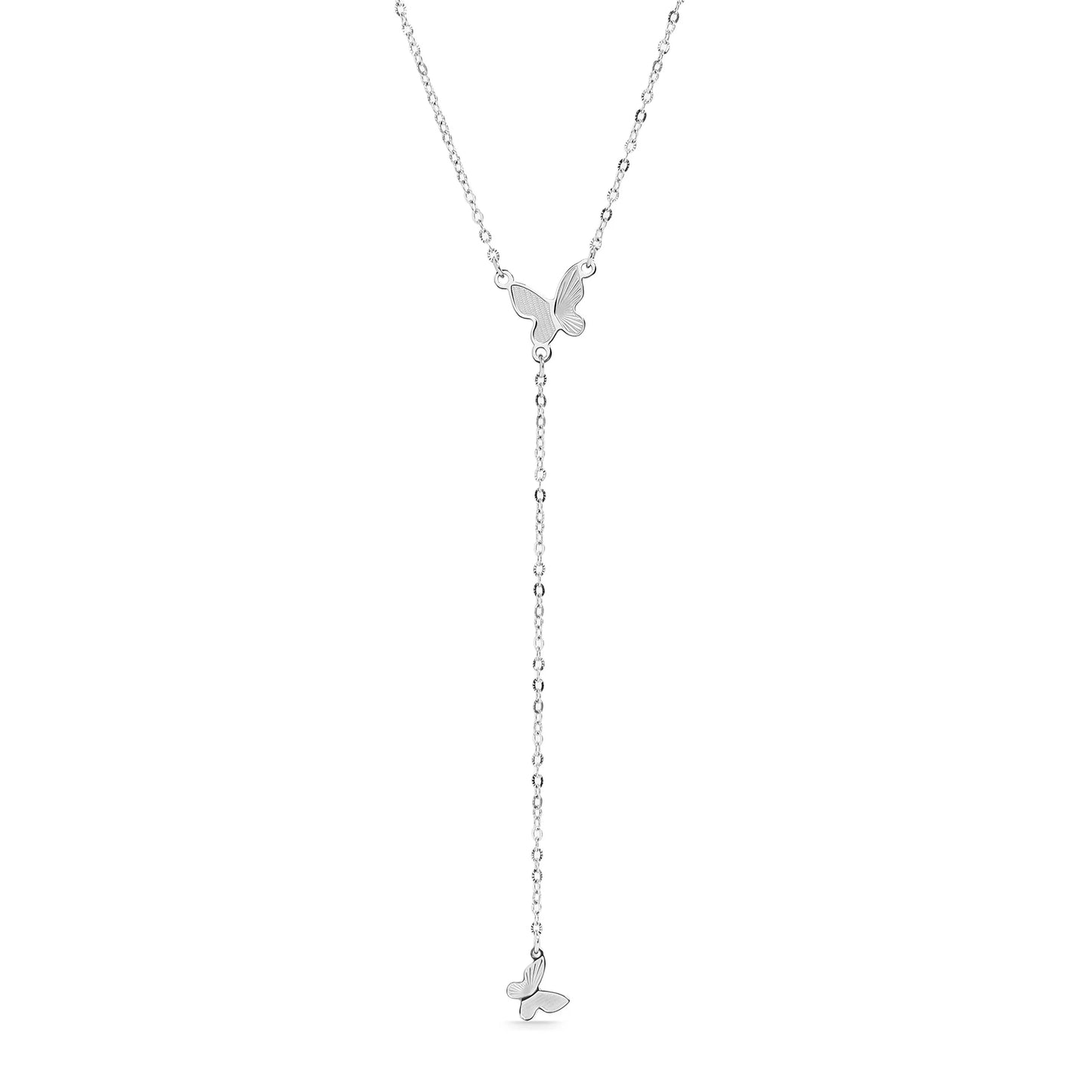 Butterfly Lariat Necklace