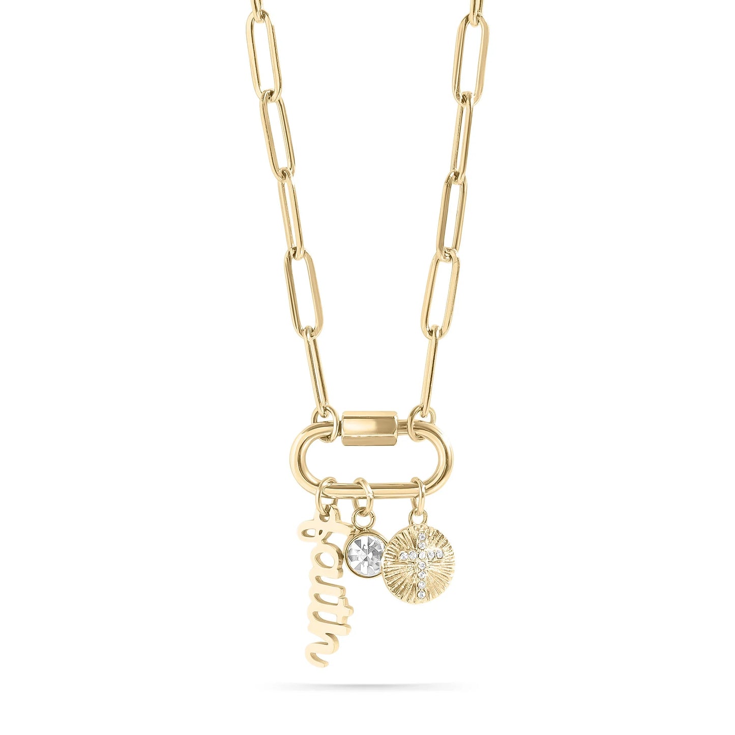 Curated Faith Charm Necklace