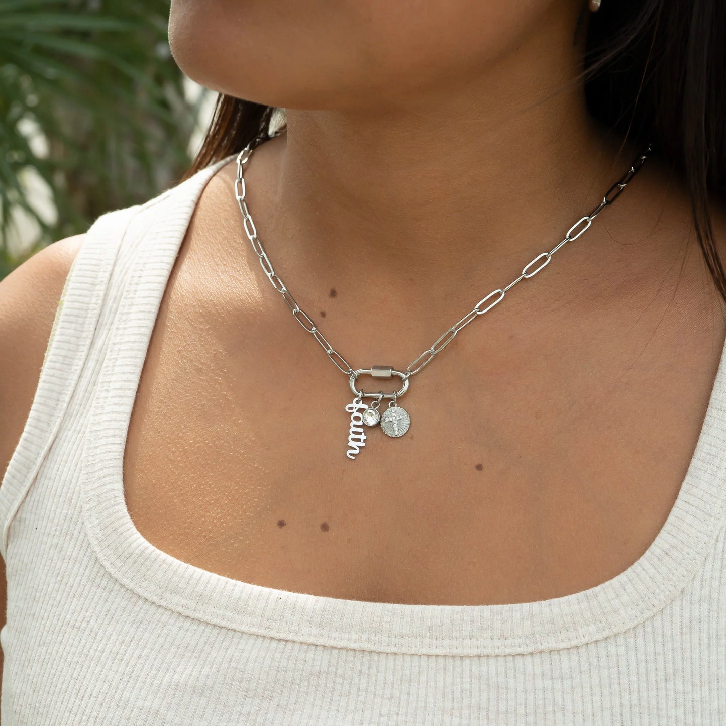 Curated Faith Charm Necklace