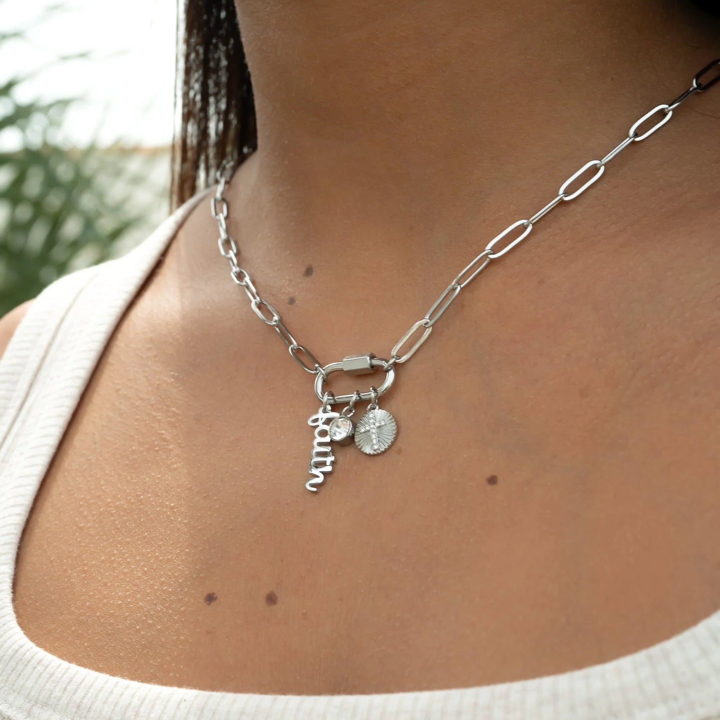 Curated Faith Charm Necklace