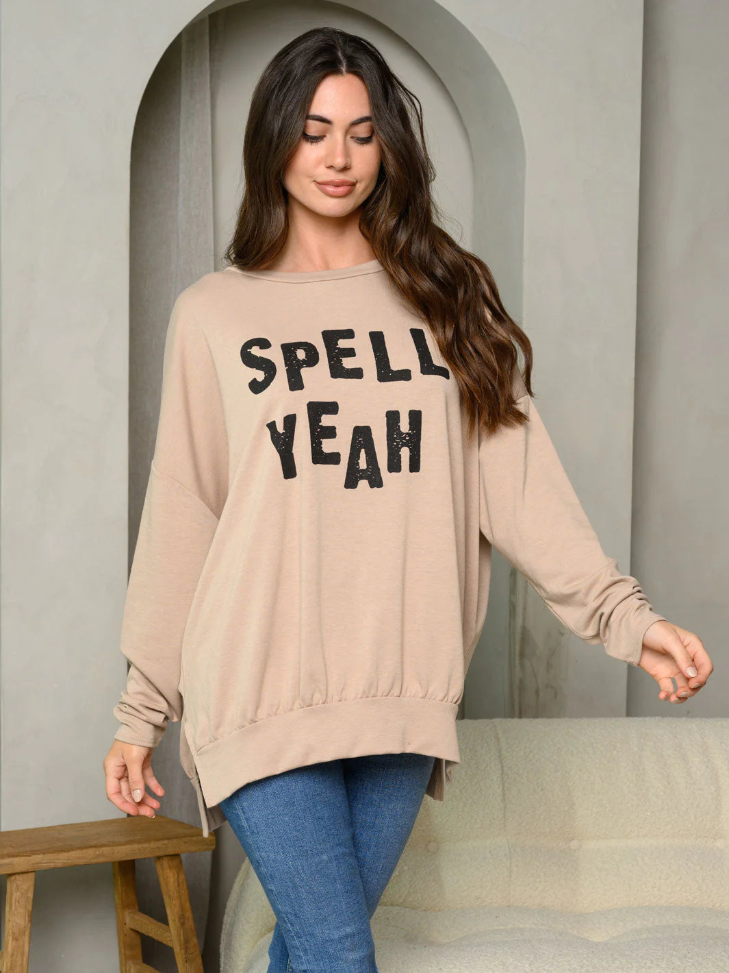 Spell Yeah Sweater Top