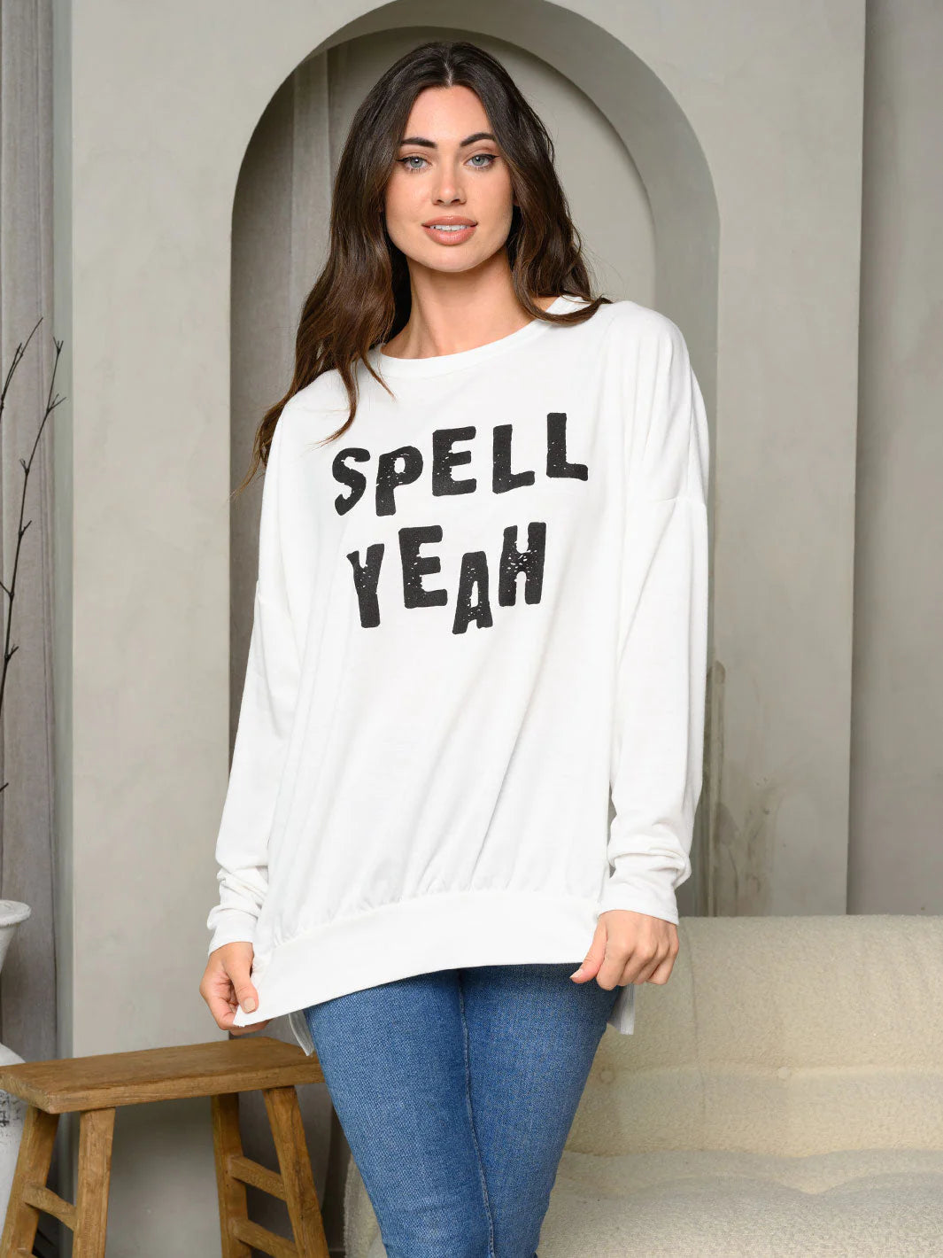 Spell Yeah Sweater Top