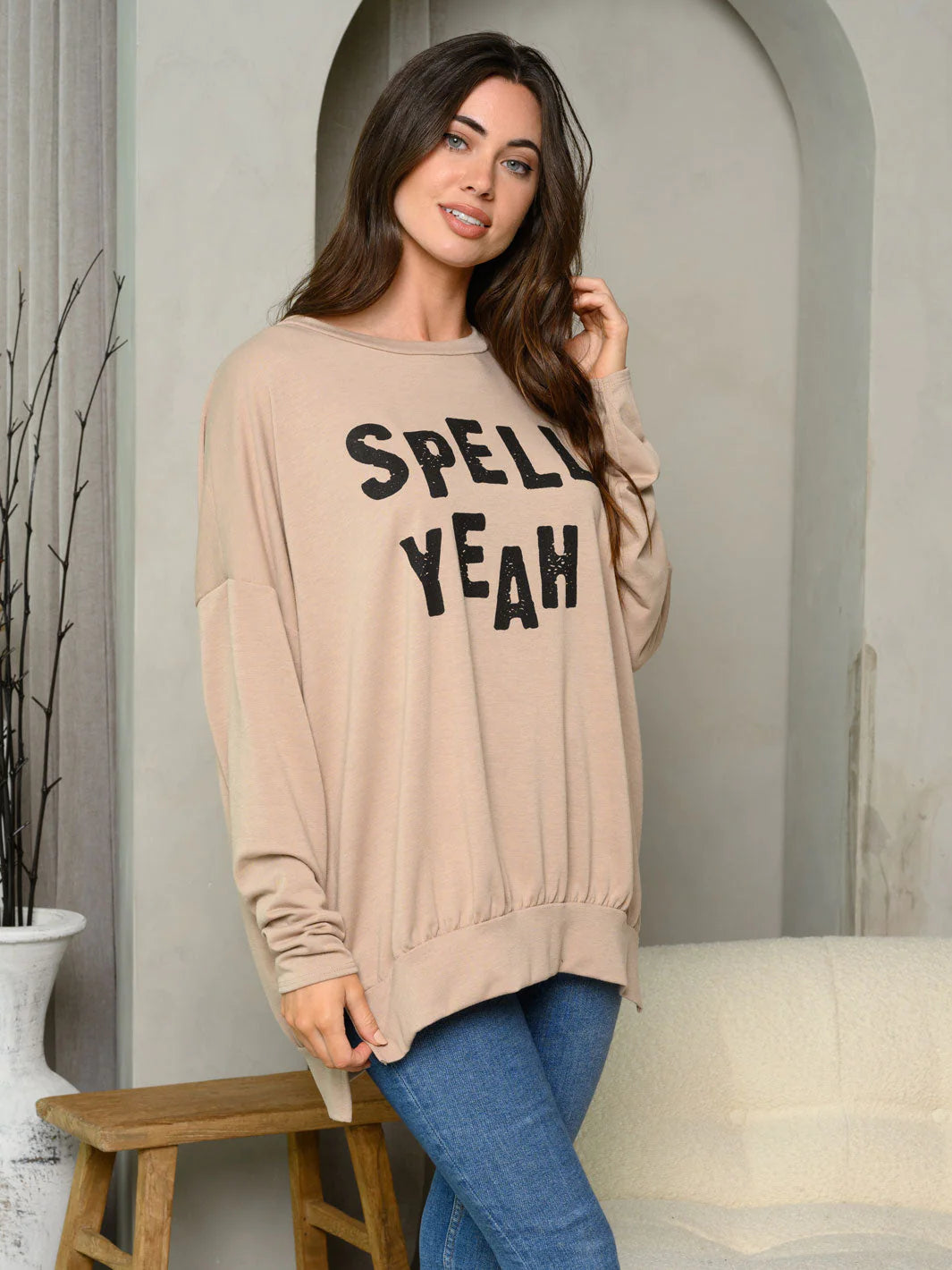 Spell Yeah Sweater Top