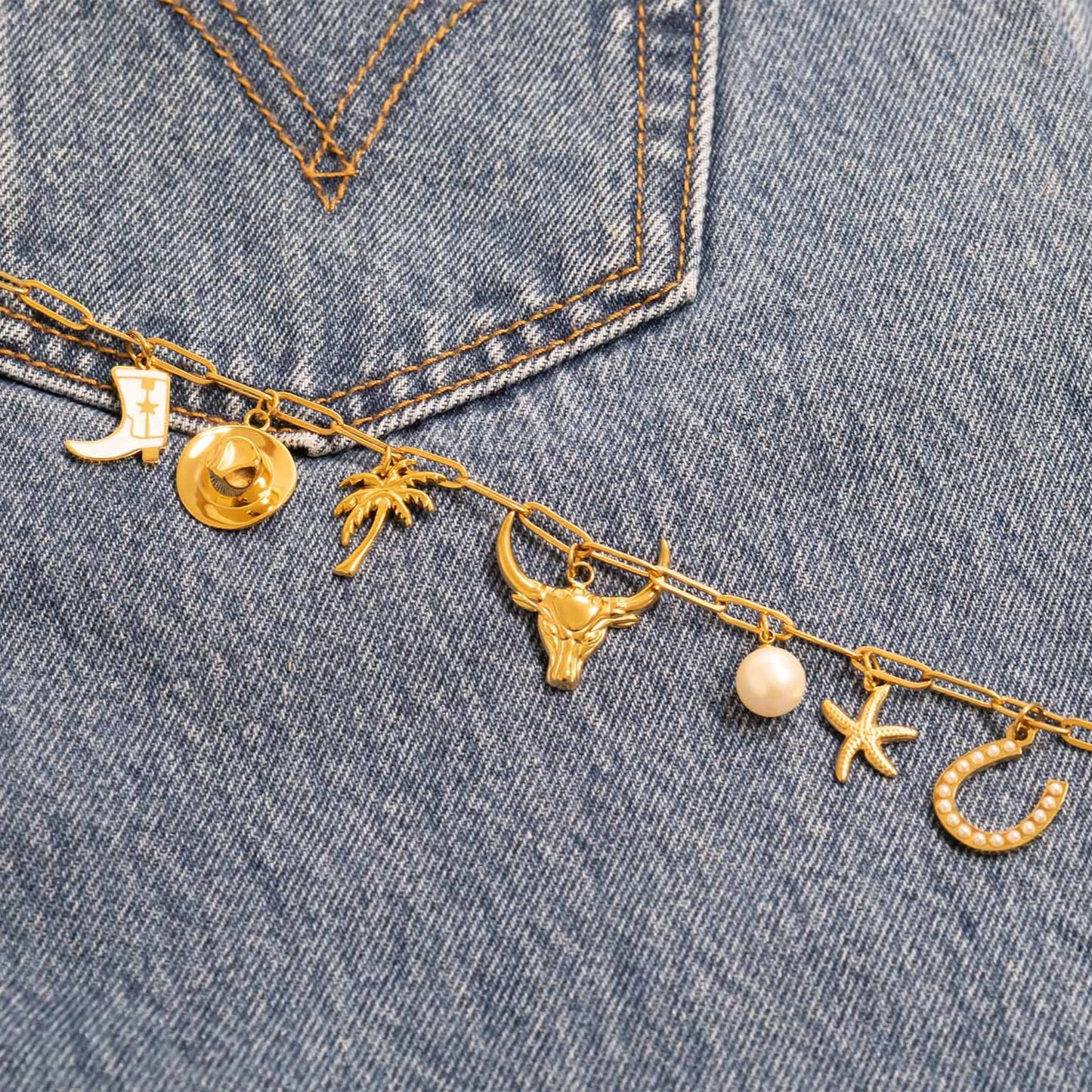 Cowgirl Hat Charm
