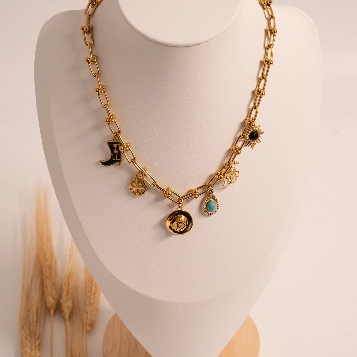 Cowgirl Hat Charm