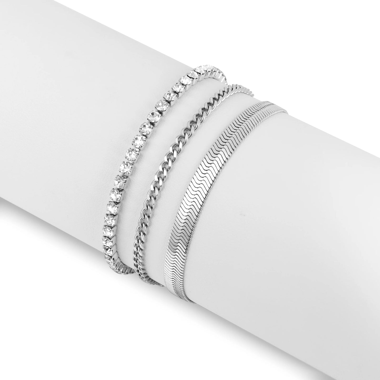 Curb Chain Layering Bracelet