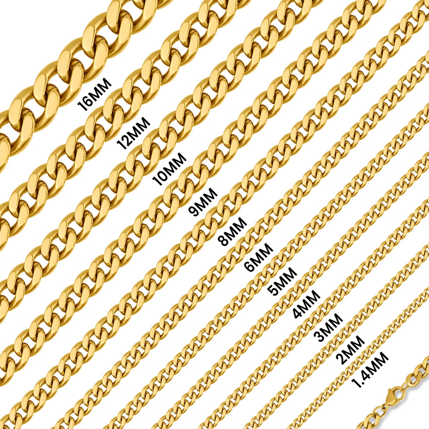 Curb Chain Layering Necklace