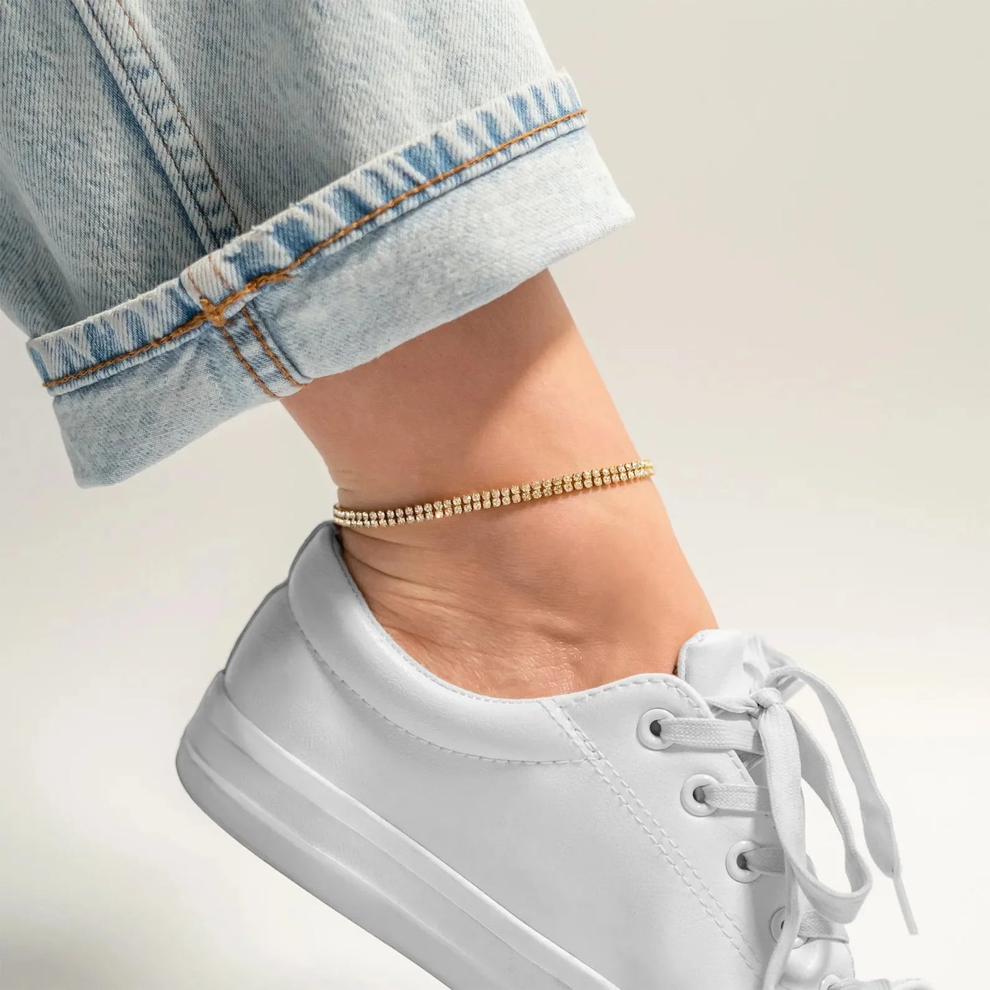 Rhinestone Anklet