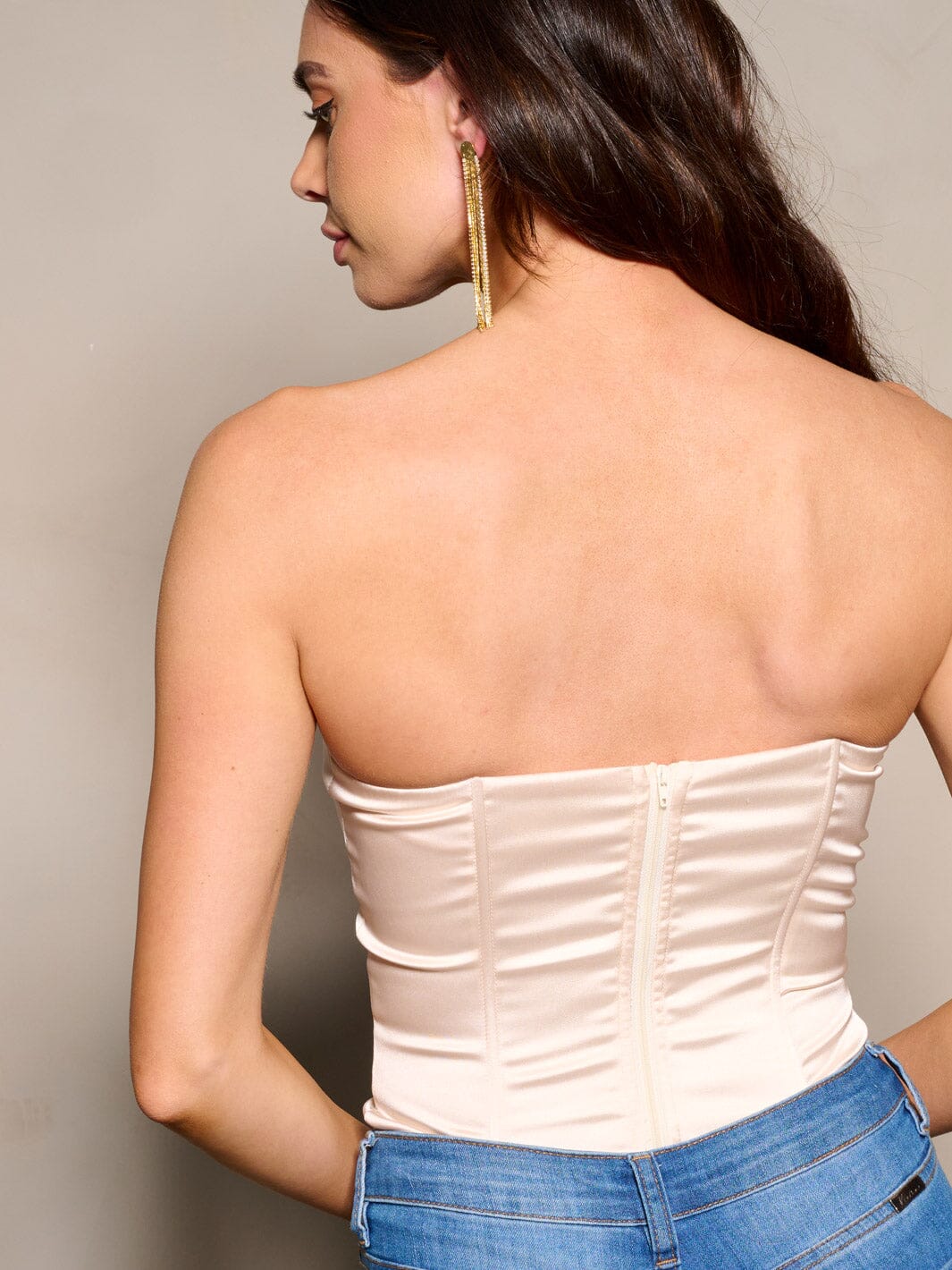 Flower Corset Top