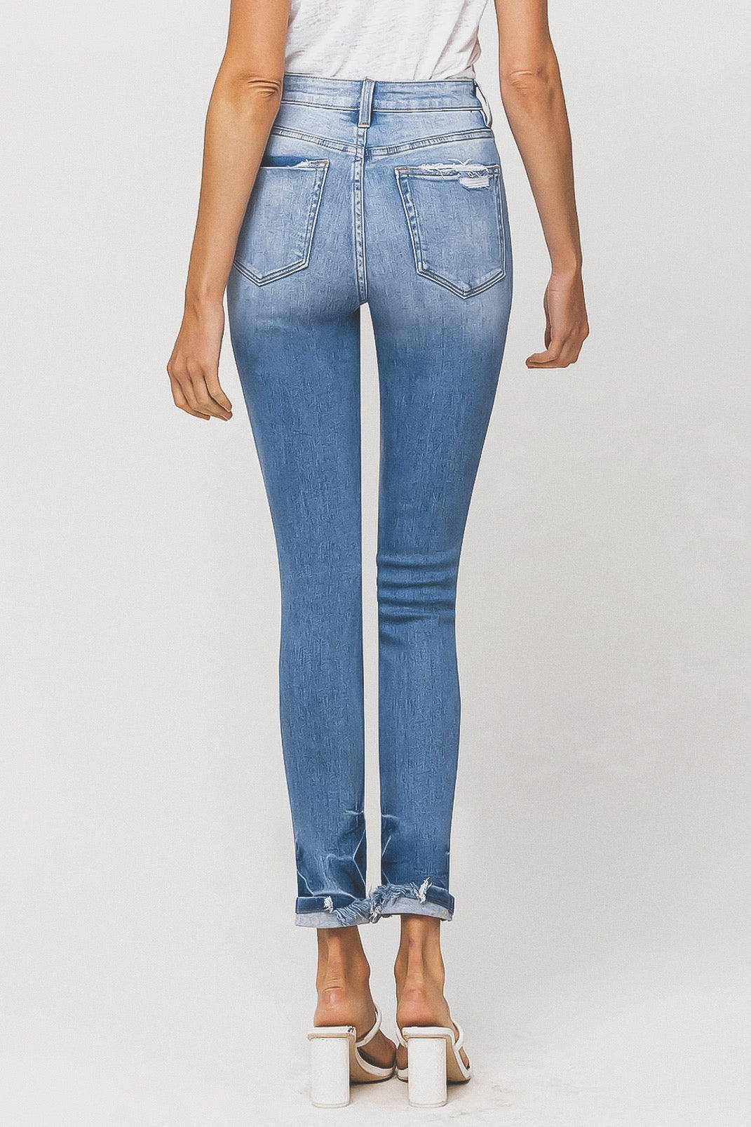 Destroyed Skinny Jeans