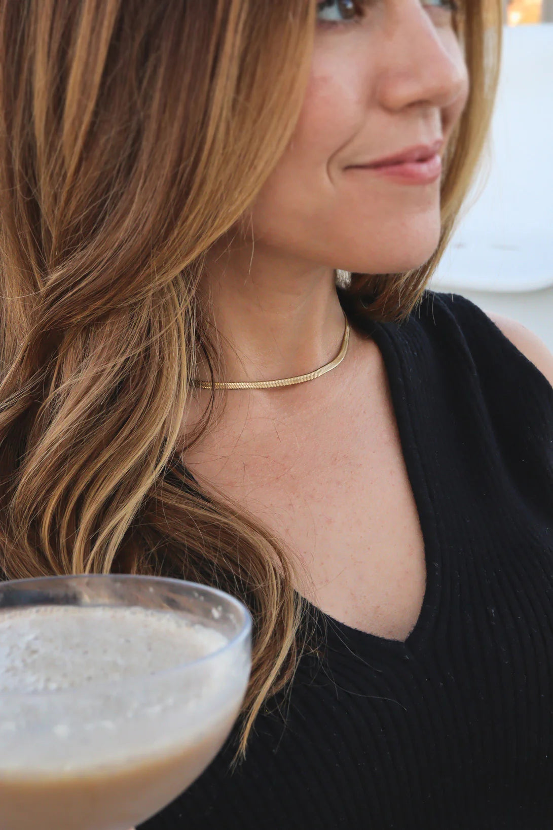 Herringbone Layering Necklace