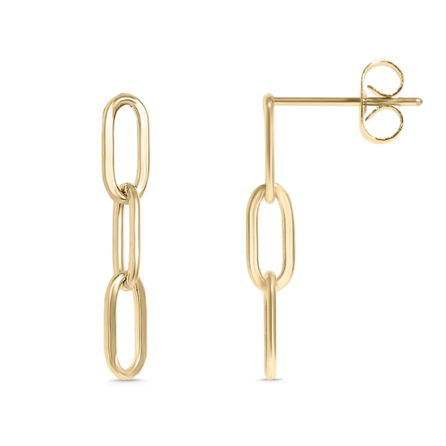 Paper Clip Earrings