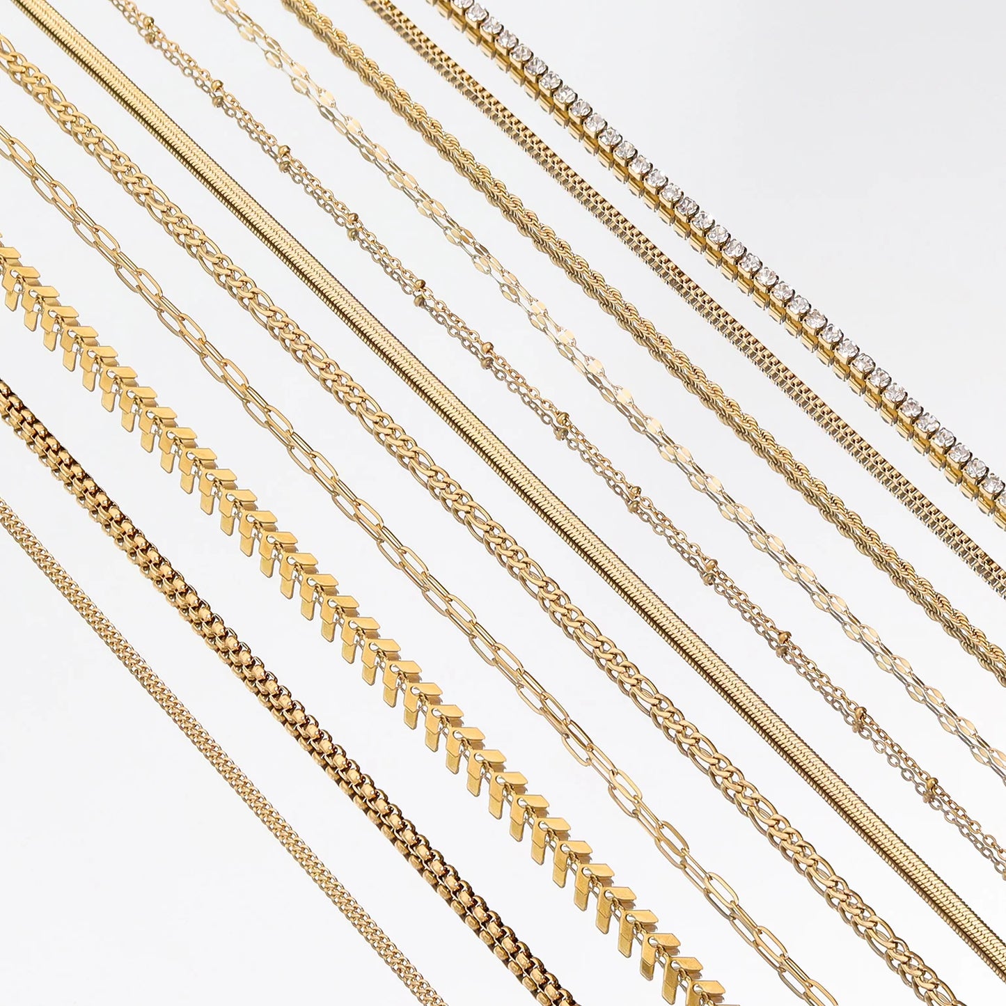 Tennis Layering Necklace