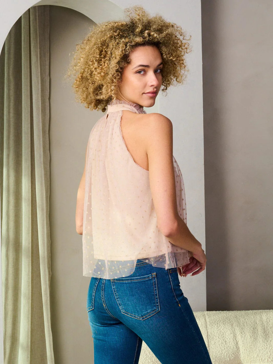 Shimmer Stars Top