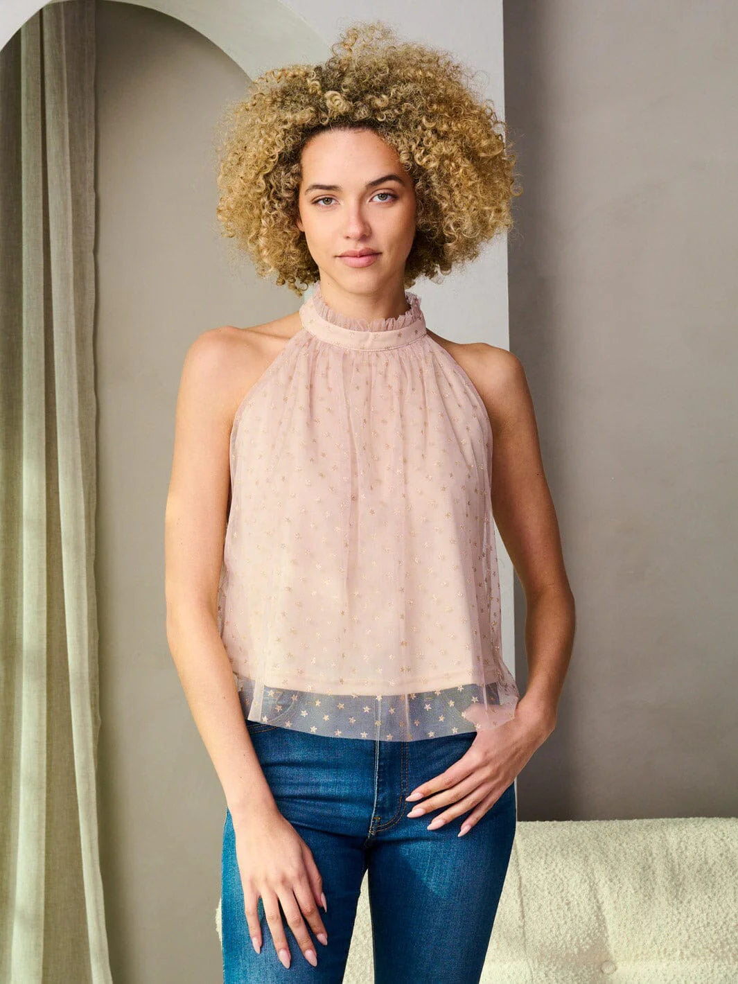 Shimmer Stars Top