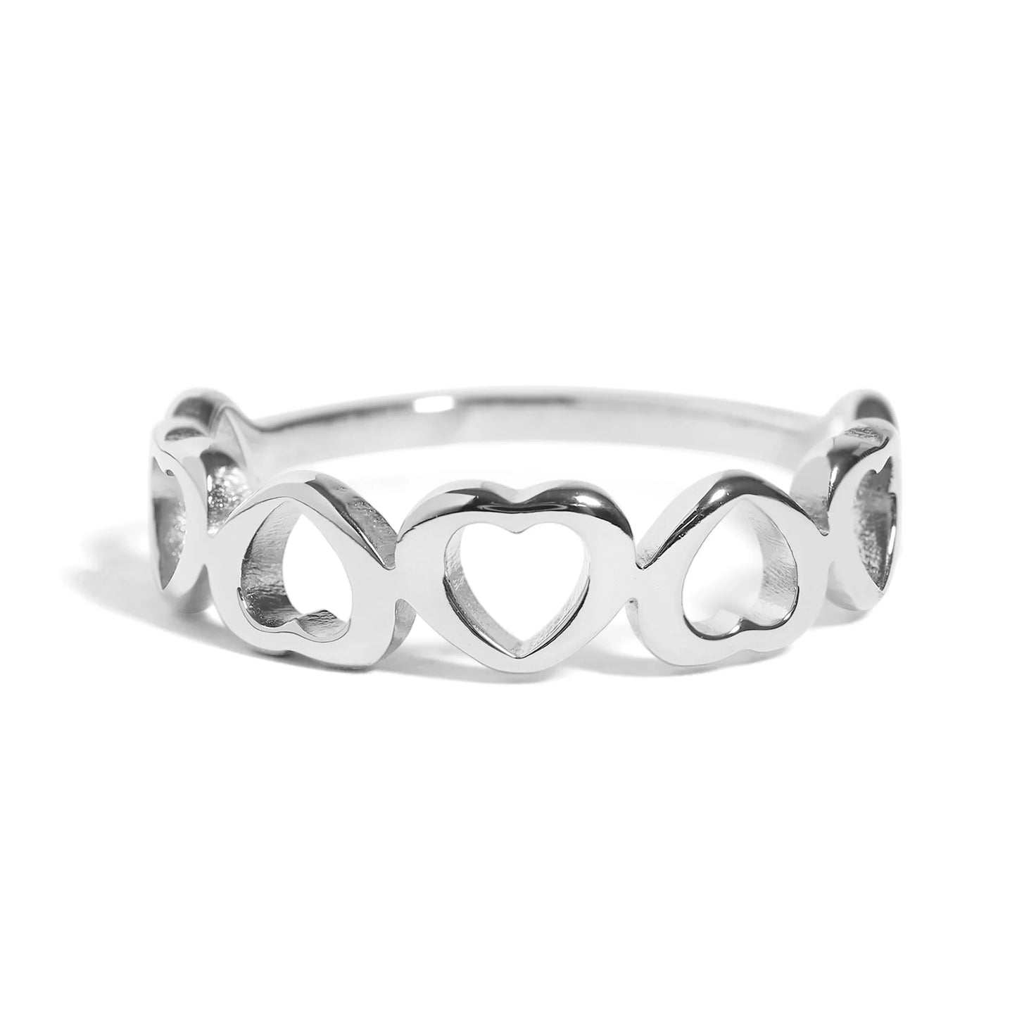 Multi Heart Stacking Ring