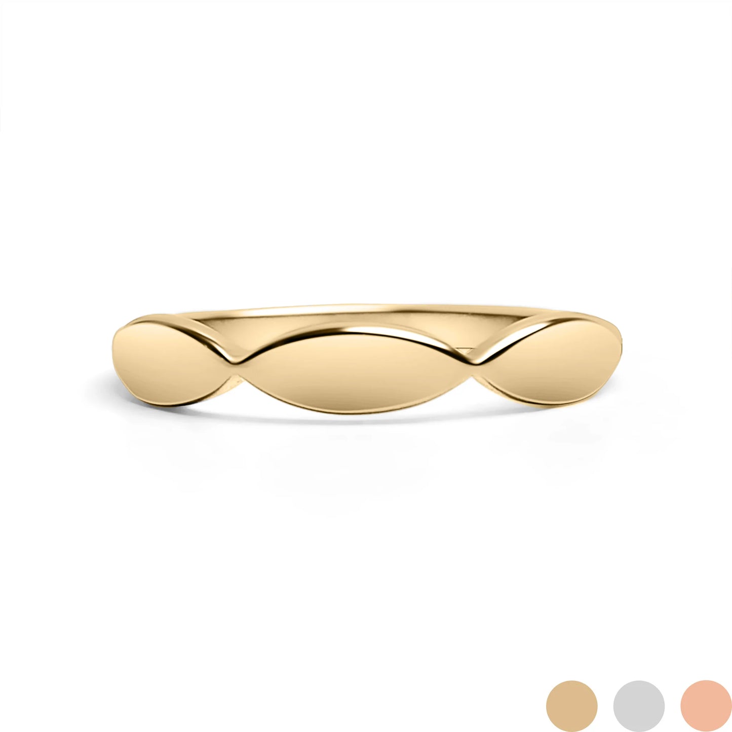 Sculpted Stackable Ring