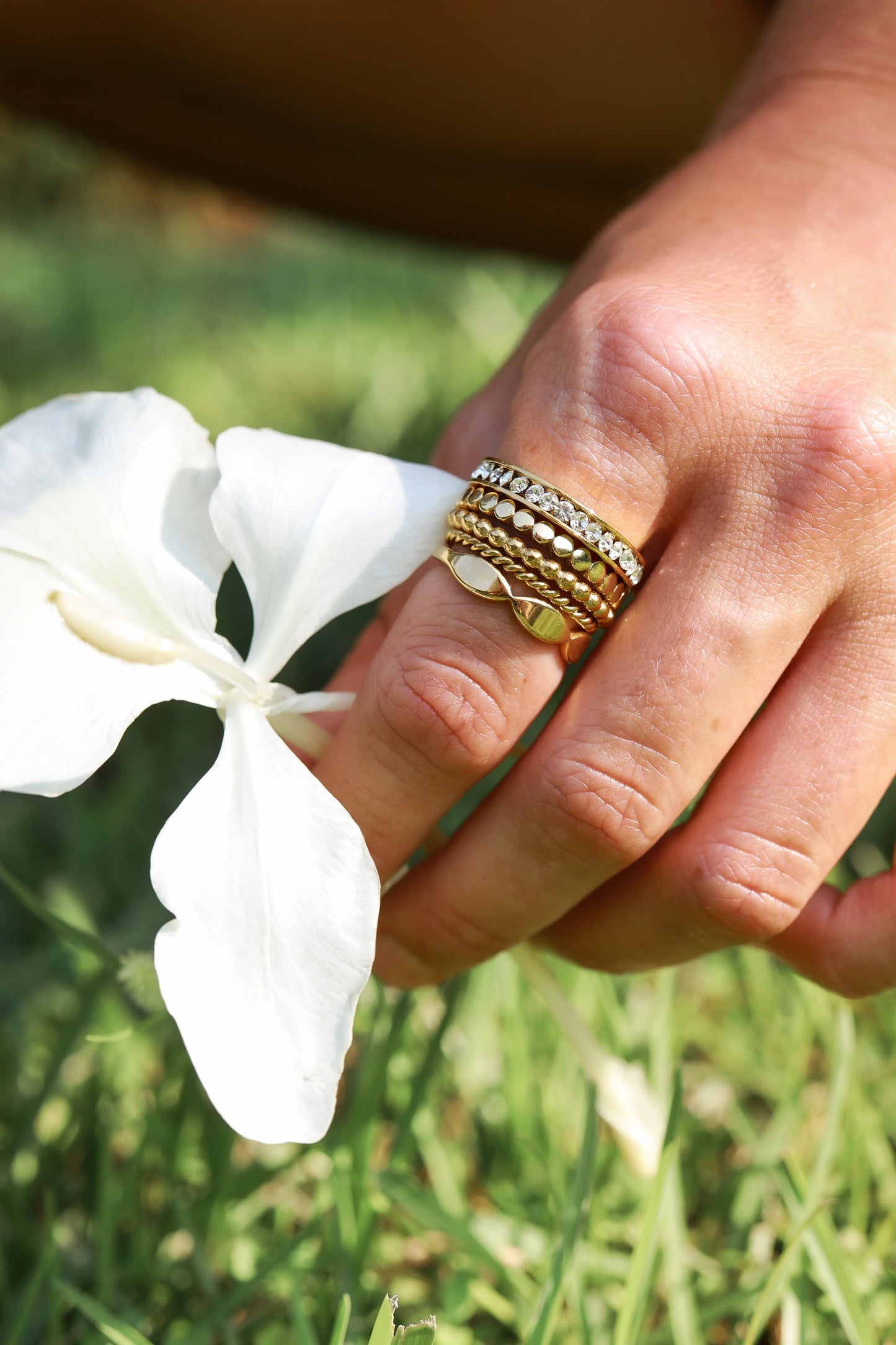Sculpted Stackable Ring