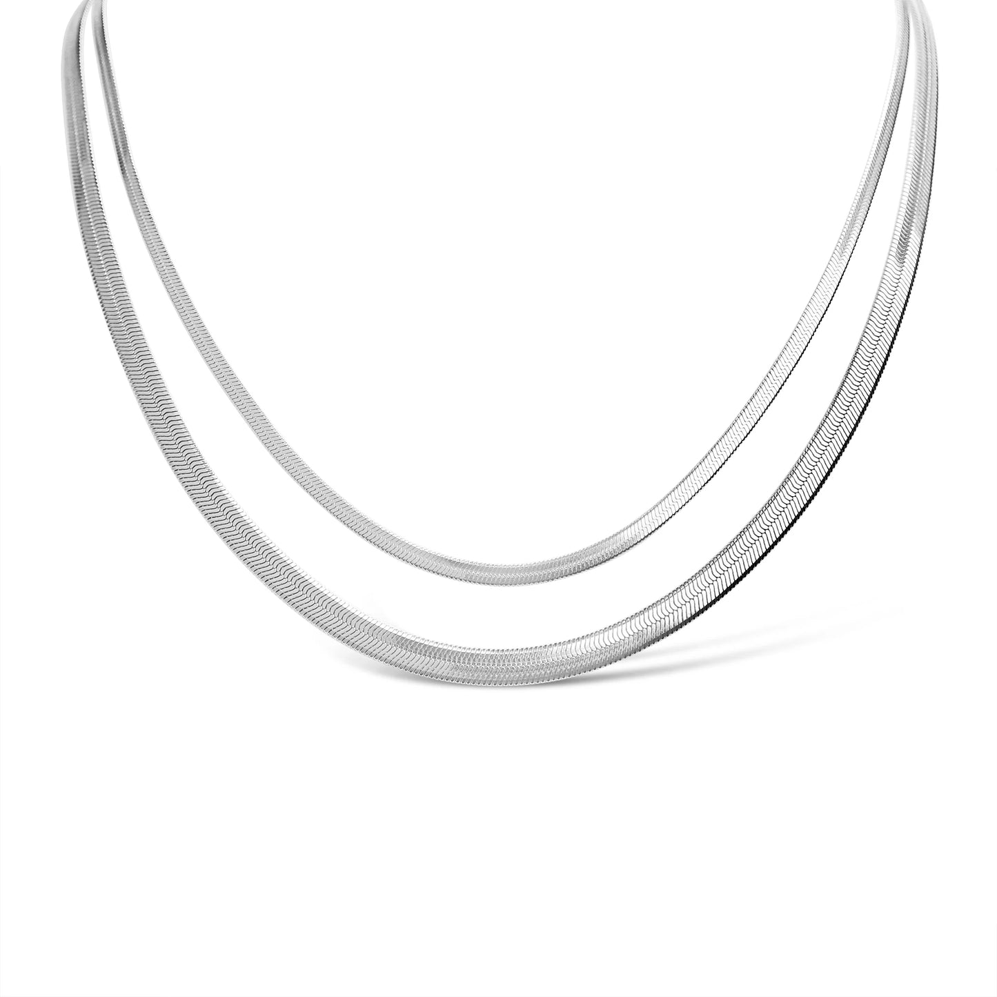 Herringbone Layering Necklace