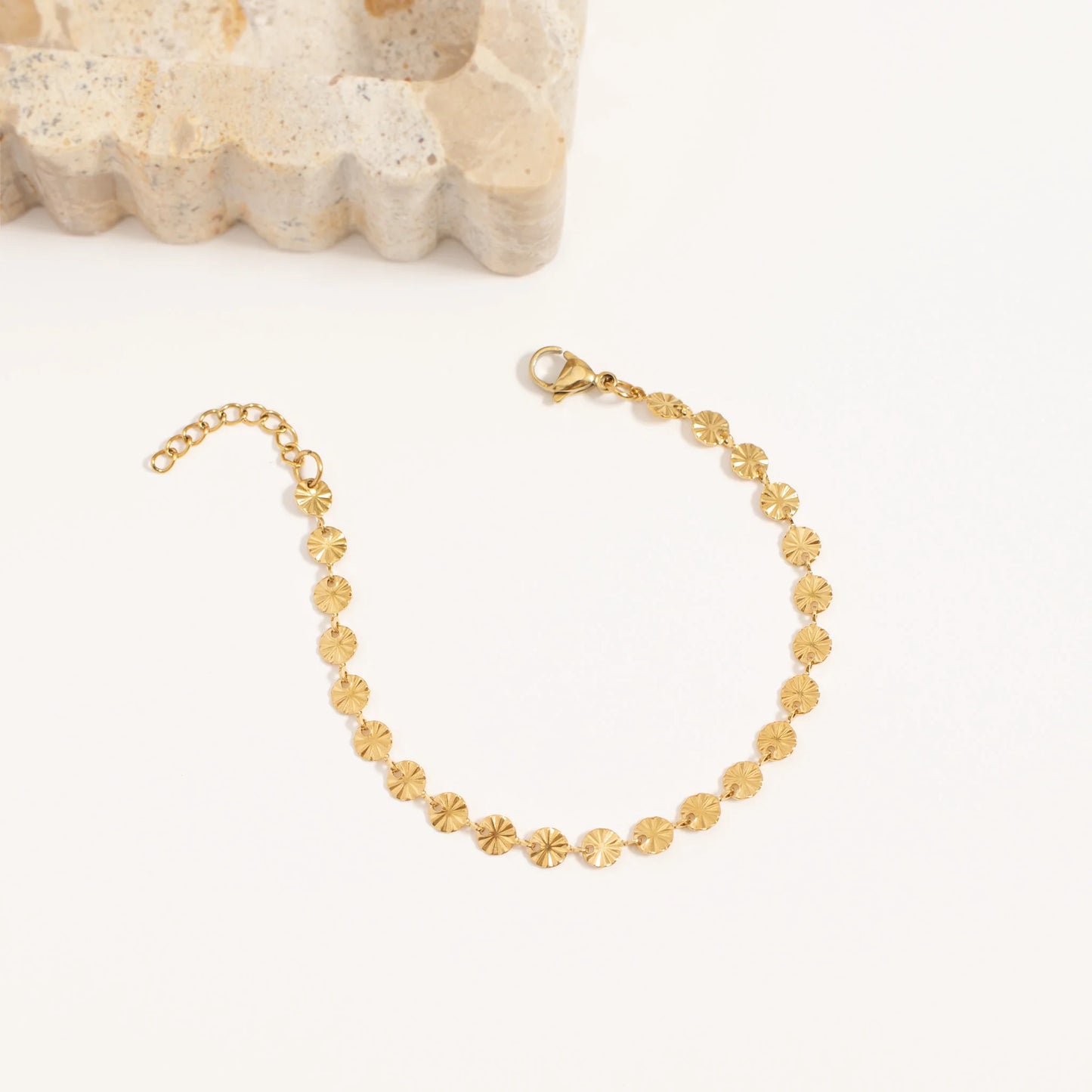 Sunburst Chain Bracelet