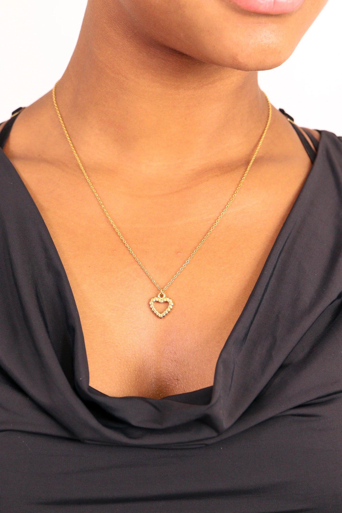 Textured Heart Charm