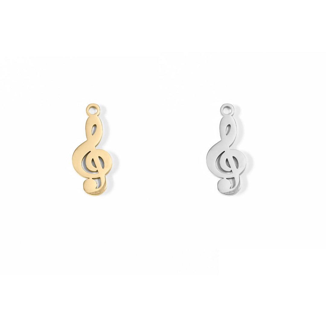 Treble Clef Music Charm