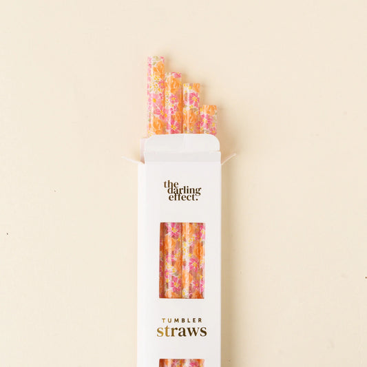 Secret Garden 40 oz Tumbler Straw Set