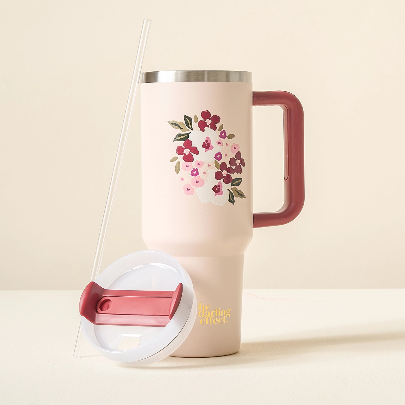Bloom Blush 40 oz Lifestyle Tumbler