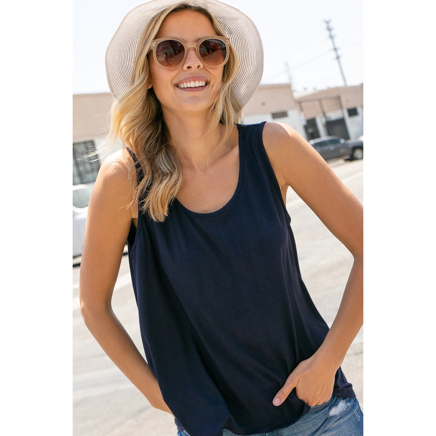 American Flag Tank Top