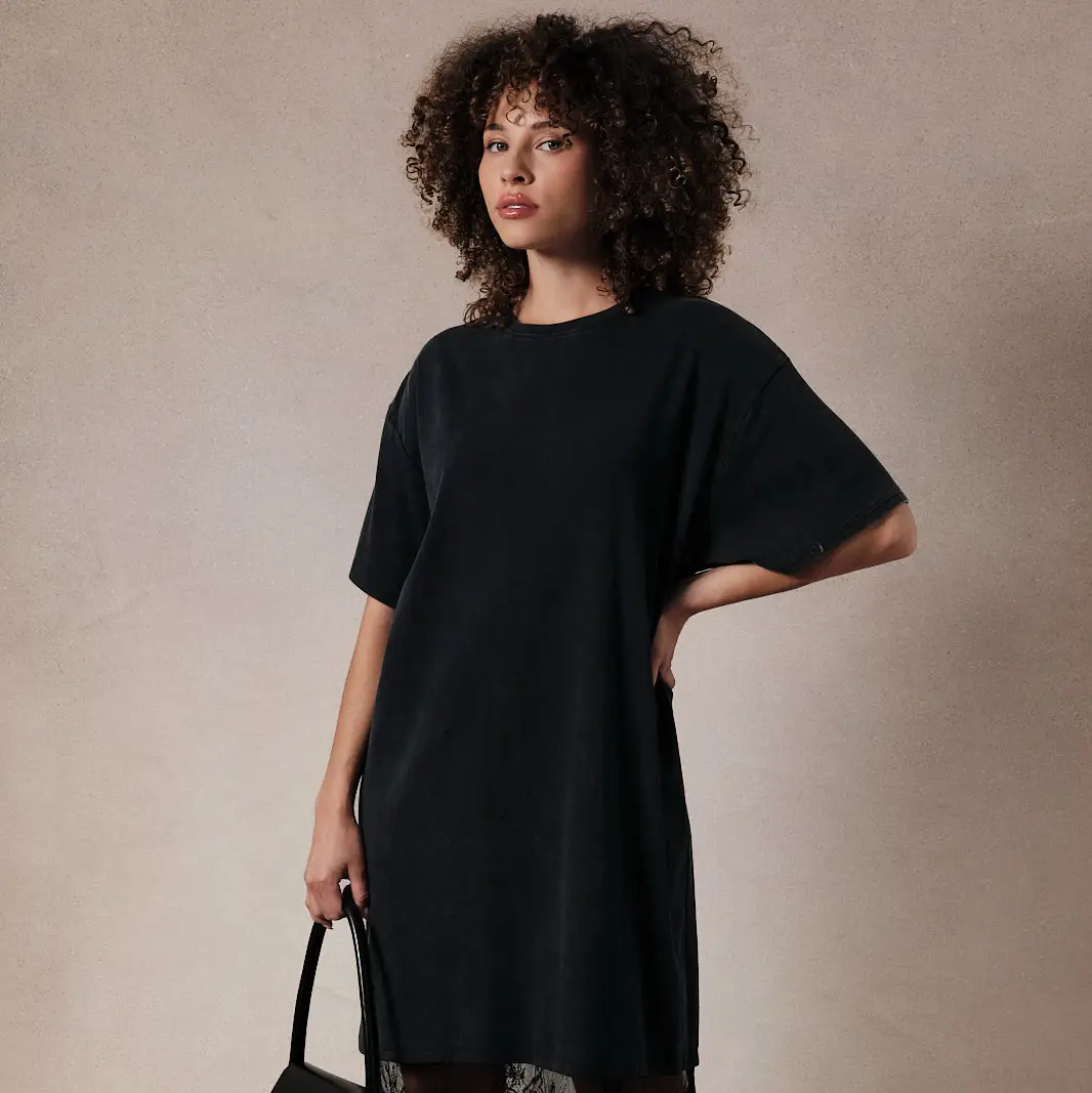 Lace T-Shirt Maxi Dress