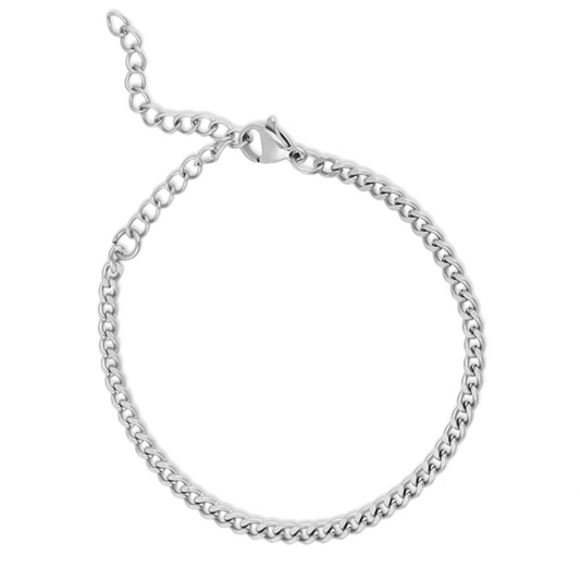Curb Chain Layering Bracelet