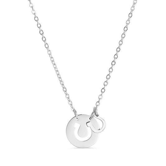 Horseshoe Cutout Necklace