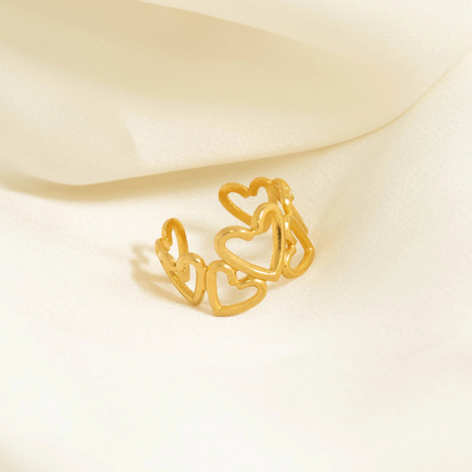 Heart Knuckle Ring