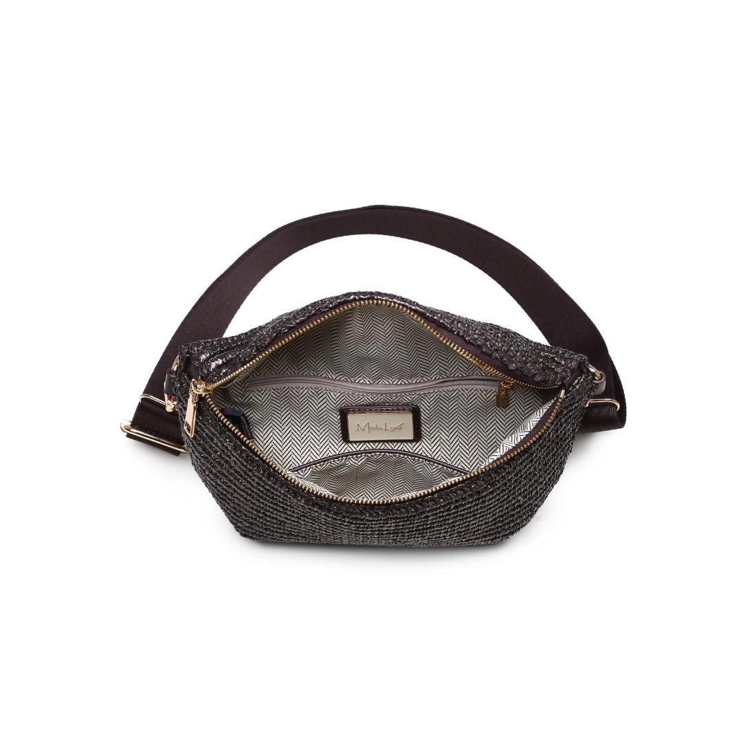 Large Woven Belt Bag