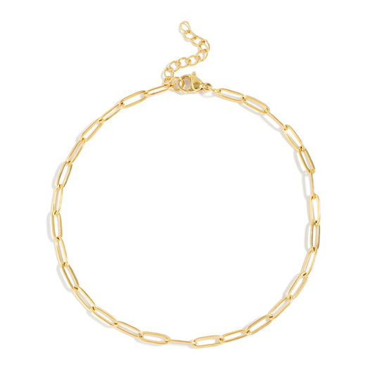 Paperclip Anklet