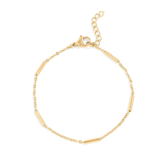Satellite Bar Chain Bracelet