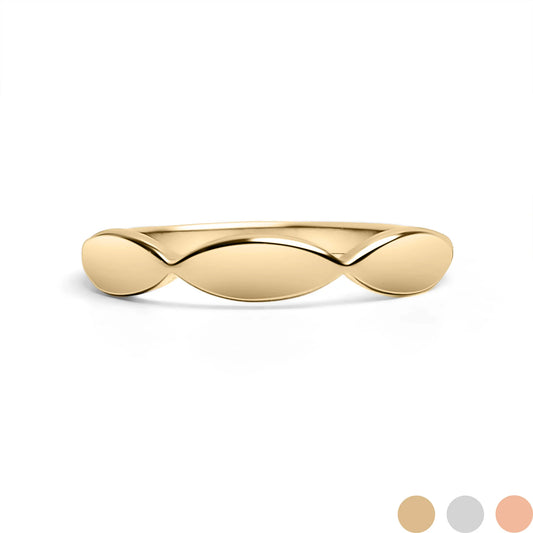 Sculpted Stackable Ring