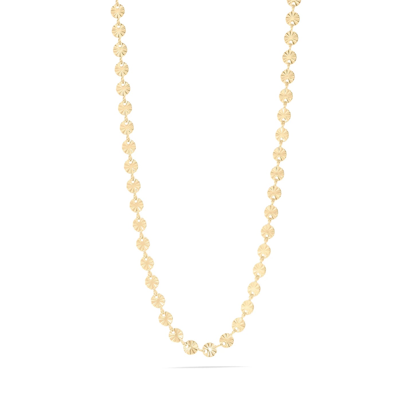 Sunburst Chain Necklace