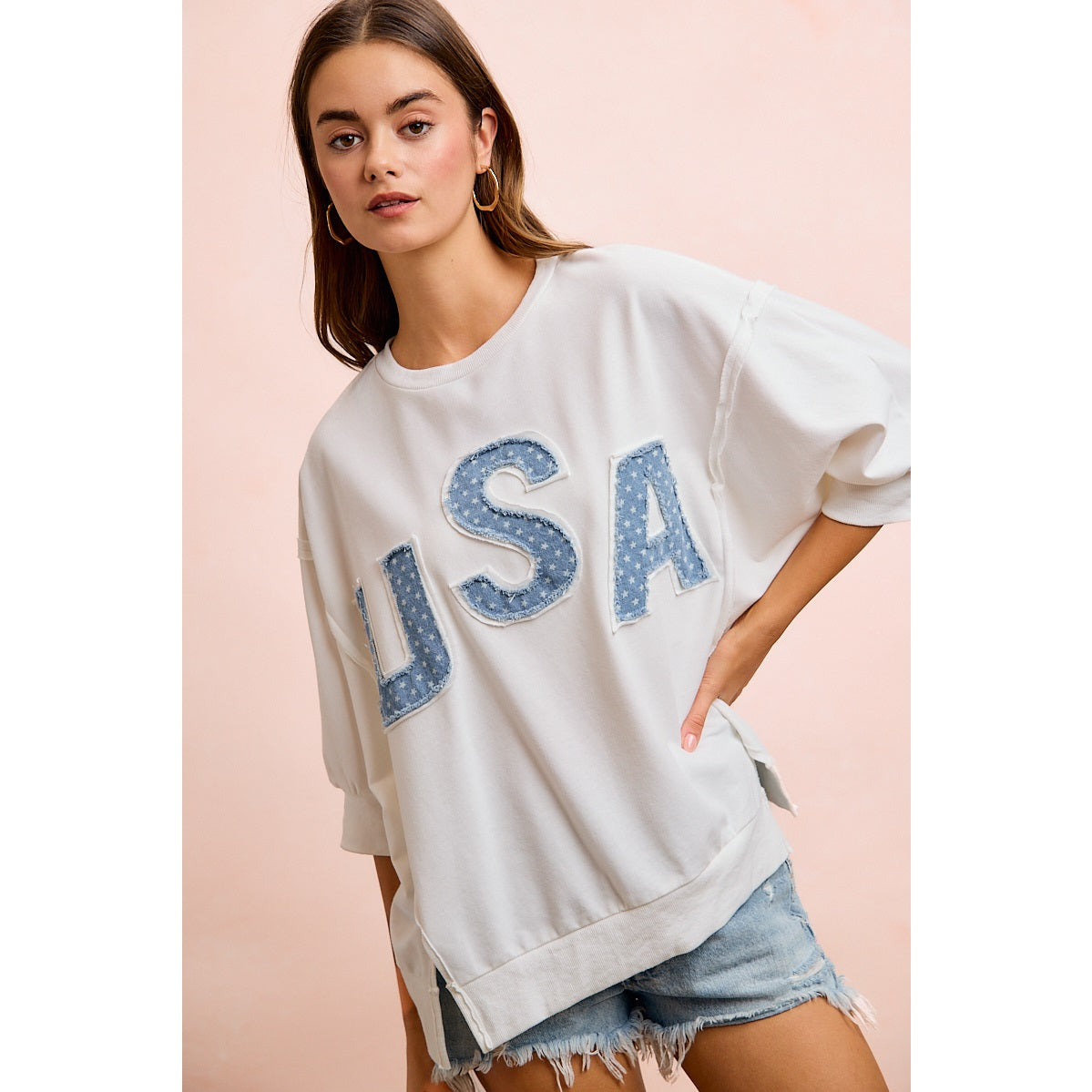 USA Patchwork Top
