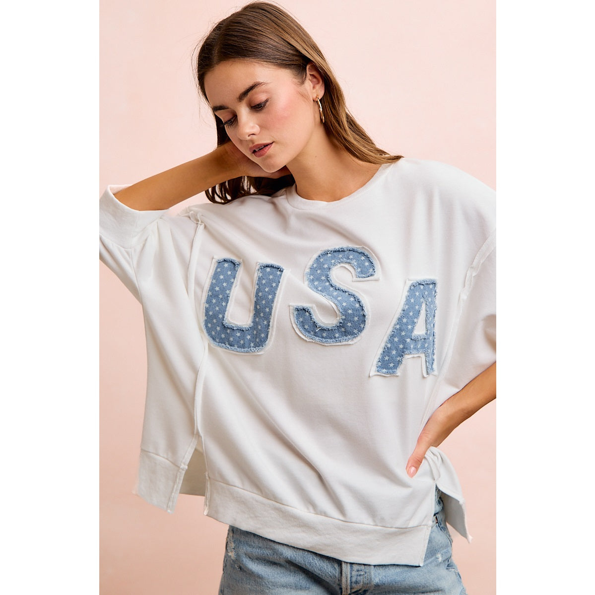 USA Patchwork Top
